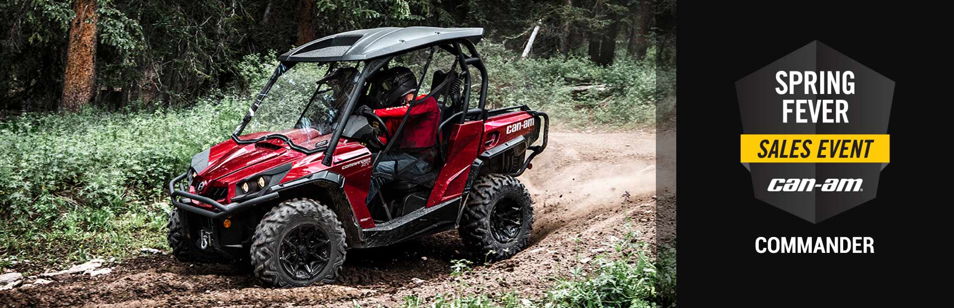 Can-Am: Spring Fever Sales Event (Commander)